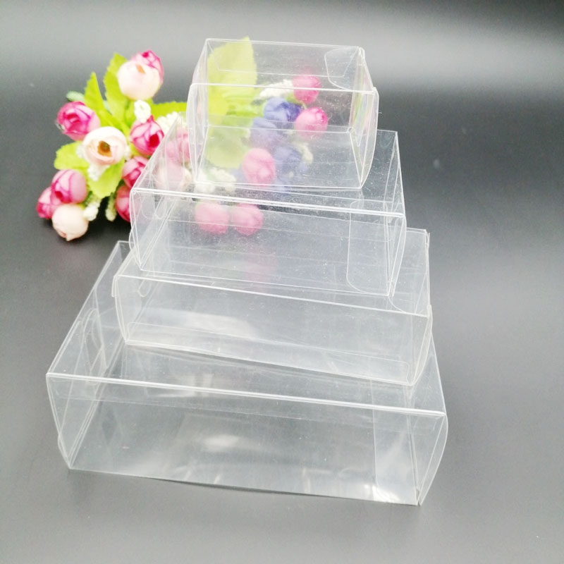 Event Party Box - ABC 직사각형 투명 플라스틱 상자, 투명
