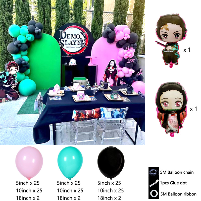 악마 슬레이어 애니메이션 풍선 아치 가랜드 키트, 소년 - Balloon Arch Kit 리뷰 및 가격