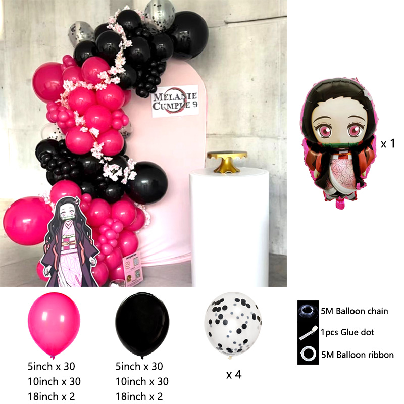 악마 슬레이어 애니메이션 풍선 아치 가랜드 키트, 소년 - Balloon Arch Kit 리뷰 및 가격