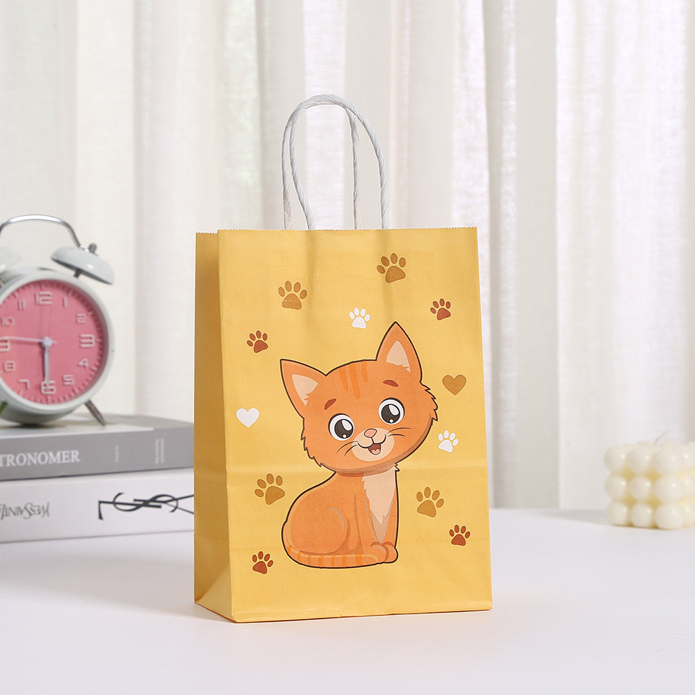 6-48Pcs 다채로운 만화 고양이 인쇄 종이 사탕 쇼 - Event Party Shop 리뷰 및 가격