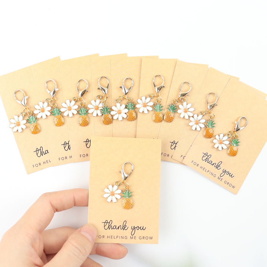 미니 파인애플 열쇠고리 10개, 성장에 도움을 주어주기 - Event Party 리뷰 및 가격