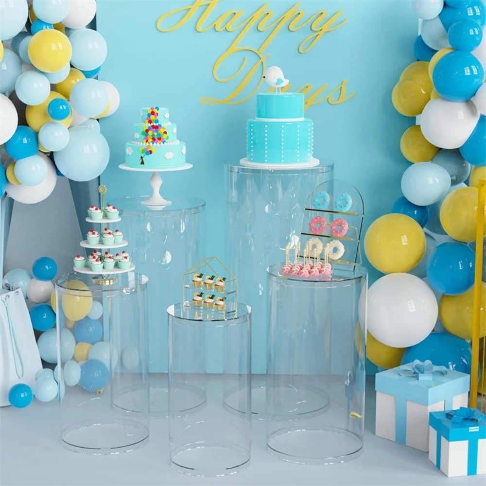 3/5개입 흰색 원형 받침대, 웨딩 파티용 원형 기둥, - Dessert Table Backdrop 리뷰 및 가격