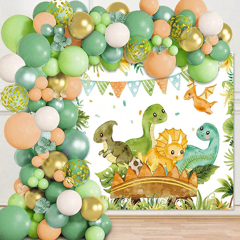 공룡 풍선 세트 아치 어린이 생일 공룡 테마 파티 포일 - Balloon Arch Kit 리뷰 및 가격
