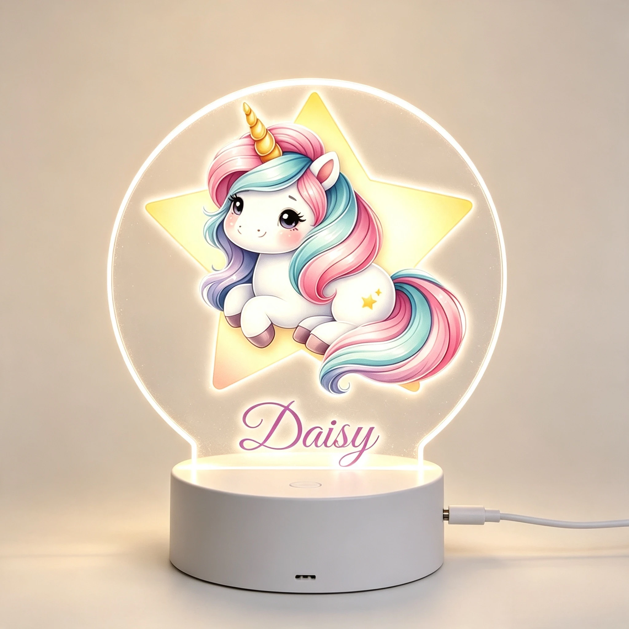 마법의 유니콘 맞춤형 LED 무드등 - 어린이 침실용, - Led Balloon Light 리뷰 및 가격