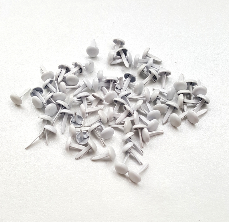 5mm 흰색 금속 Brads 스크랩북 액세서리 종이 공 - Papercraft Supply Invitation 리뷰 및 가격